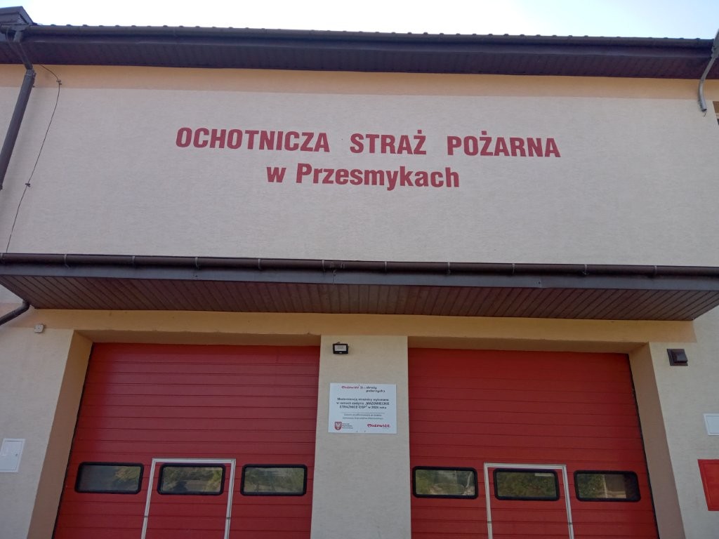 Modernizacja strażnicy OSP Przesmyki 