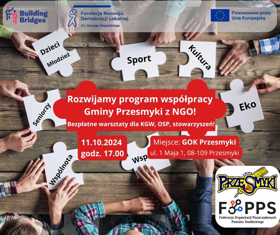 Współpraca Gminy Przesmyki z ngo